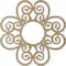 Ekena Millwork Cohen Wood Fretwork Pierced Ceiling Medallion, Birch, 36"OD x 12 1/4"ID x 3/8"T CMWP36X36X0375COBI - alternate 2